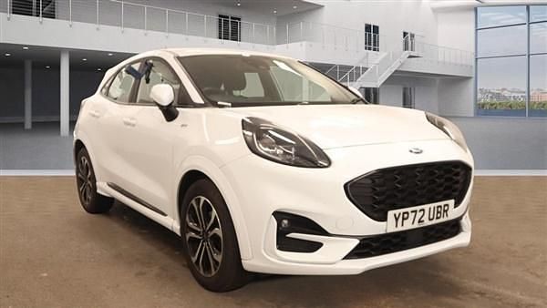 White Used 2022 Ford Puma ST-Line SUV | £17,499 (Fair price) - Image 1/4