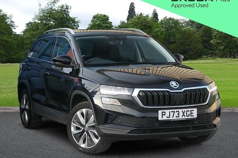 Black Used 2023 Skoda Karoq SE L SUV | £22,365 (Fair price) - Image 1/1