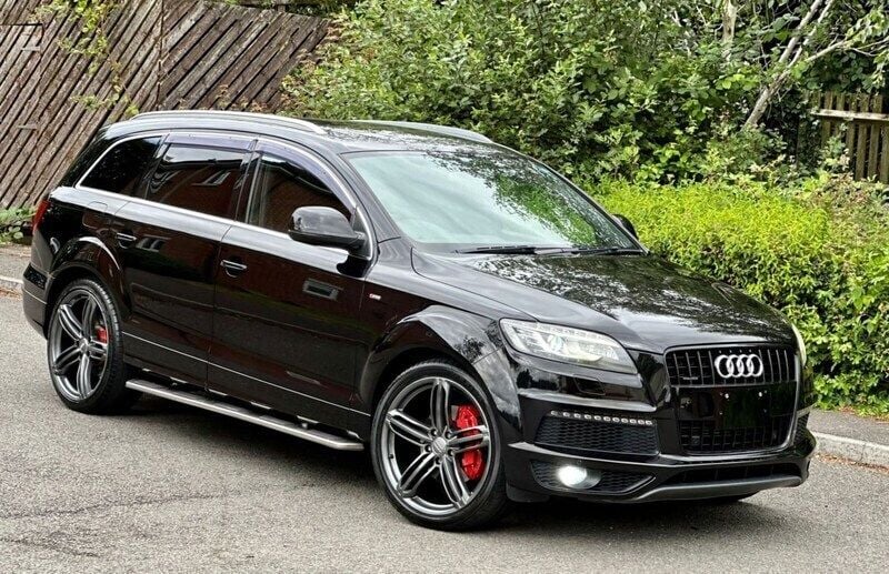 Black Used 2023 Audi Q7 S-Line SUV | £16,500 - Image 1/4