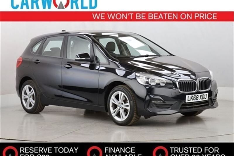 Black Used 2018 BMW 218 Comfort Edition MPV | £11,280 (Fair price) - Image 1/3