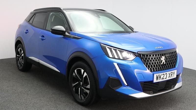 Blue Used 2023 Peugeot 2008 GTi SUV | £17,499 (Fair price) - Image 1/4