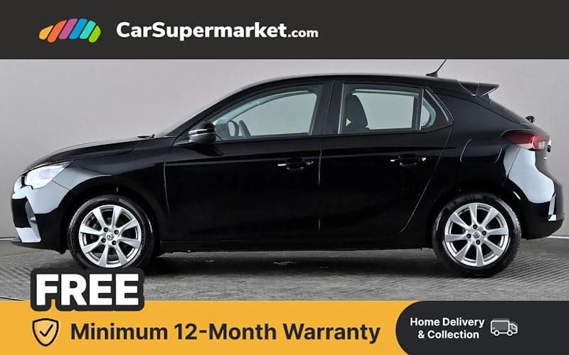 Used Vauxhall Corsa Design Edition 75 HP (55 kW) 2023 Black Hatchback