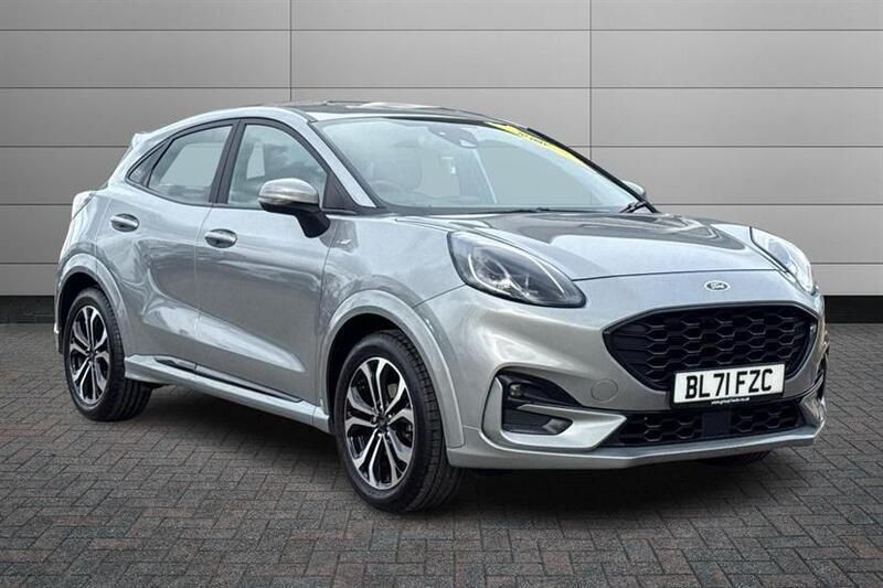 Silver Used 2022 Ford Puma ST-Line Hatchback | £14,650 (Fair price) - Image 1/4