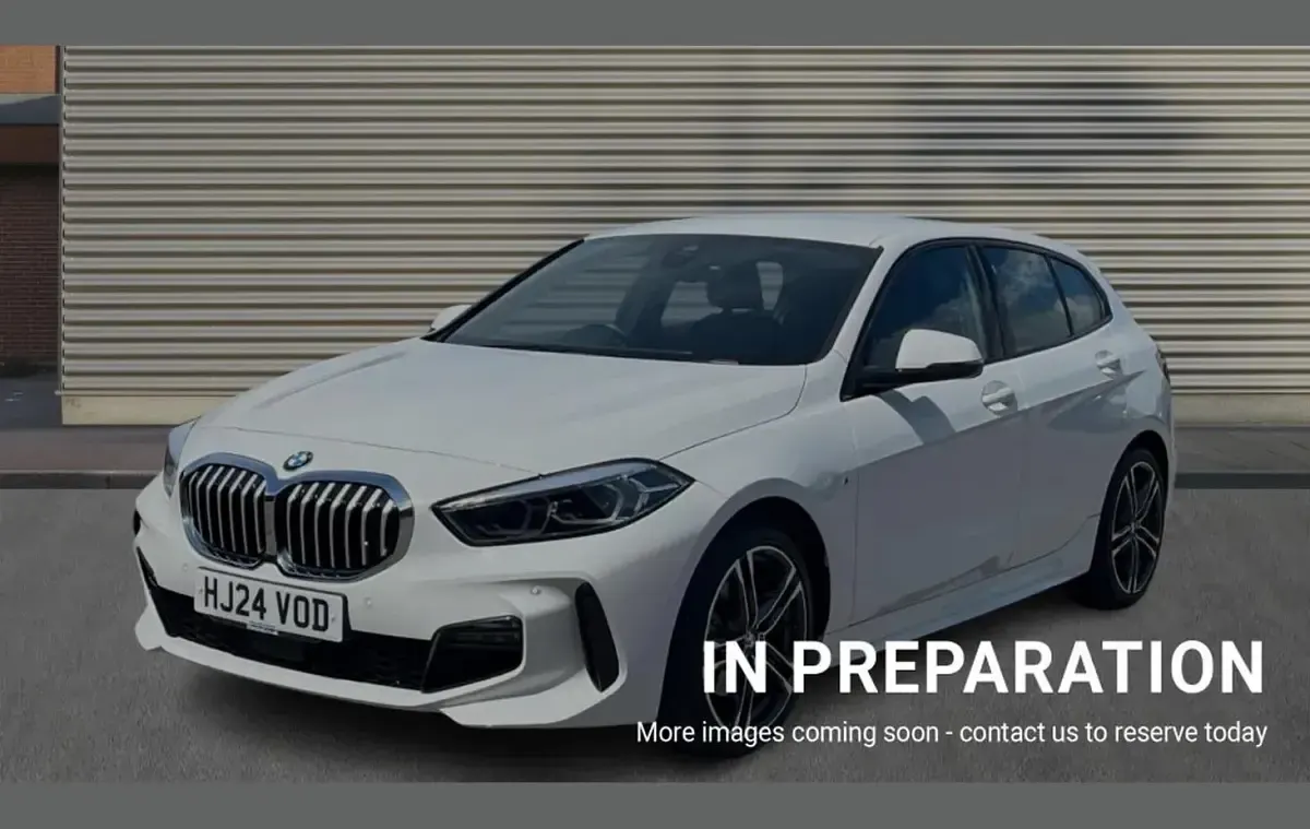 Used BMW 118 M Sport 134 HP (98 kW) 2024 White Hatchback