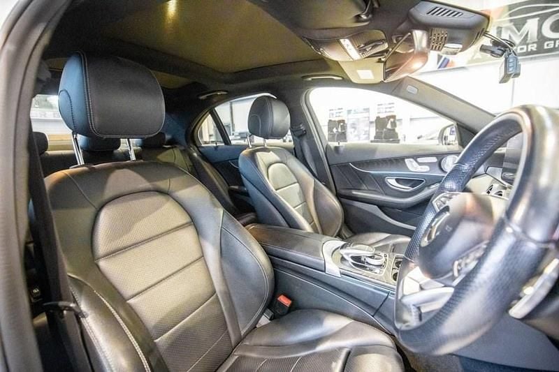 Used Mercedes C250 AMG line 2018 Silver Sedan