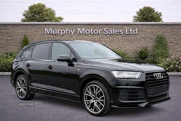 Used Audi Q7 S-Line 218 HP (160 kW) 2018 Black SUV