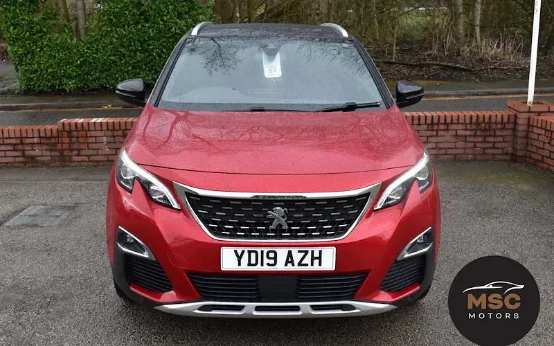 Used Peugeot 3008 GT-line 131 HP (96 kW) 2019 Red SUV