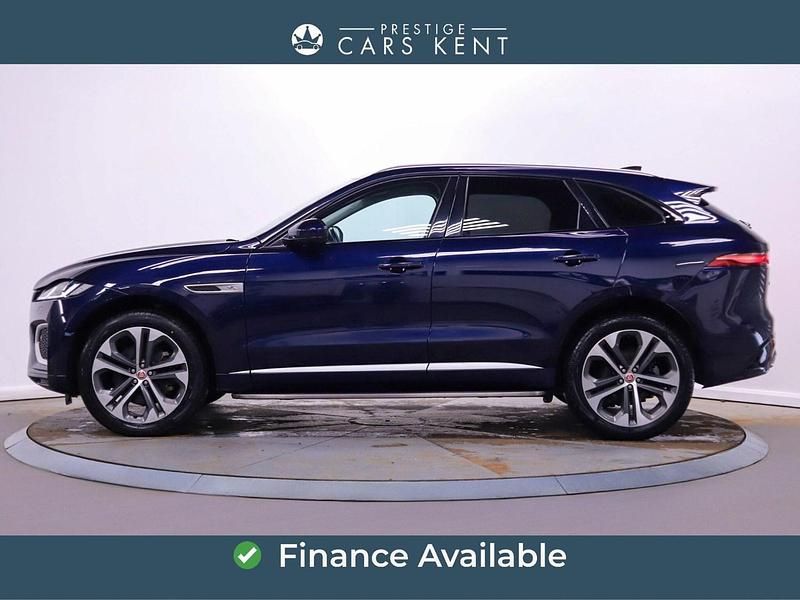 Used Jaguar F-Pace R-Dynamic 300 HP (220 kW) 2022 Blue SUV