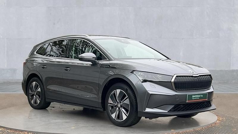 Graphite grey metallic Used 2024 Skoda Enyaq iV SUV | £28,300 (Fair price) - Image 1/4