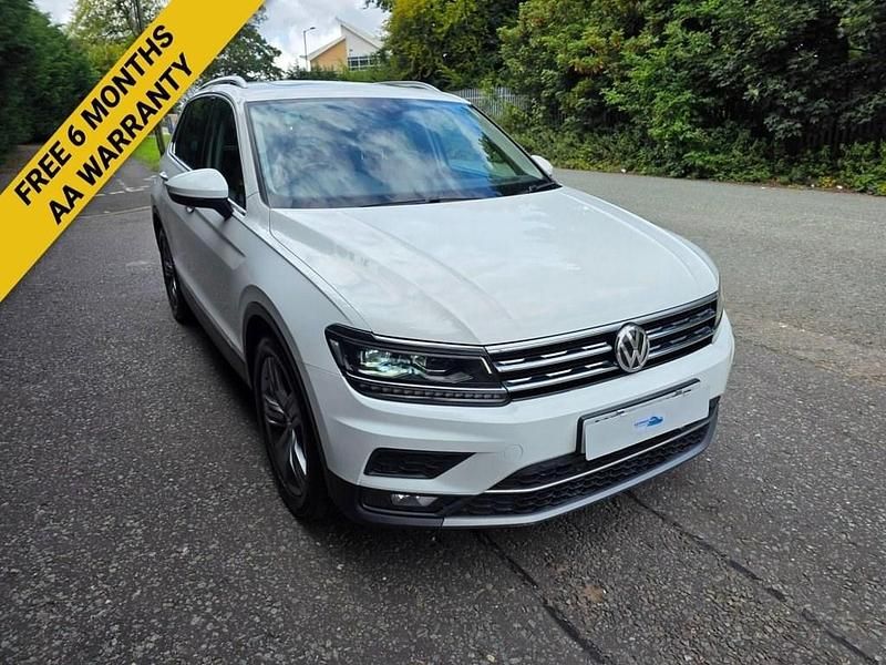 White Used 2017 VW Tiguan SEL SUV | £13,495 (Fair price) - Image 1/4