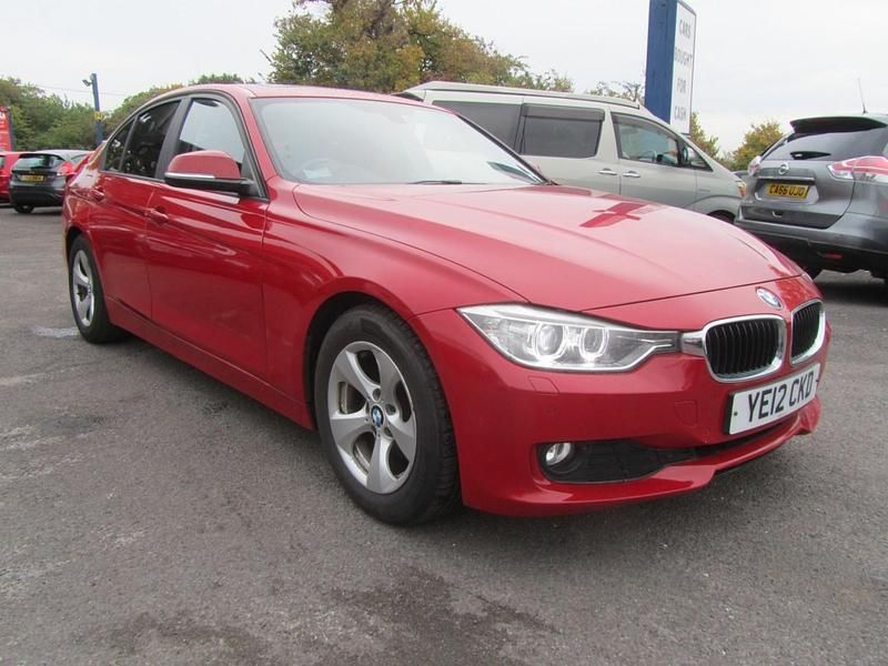 Red Used 2012 BMW 320 Efficient Dynamics Sedan | £6,995 (Fair price) - Image 1/4