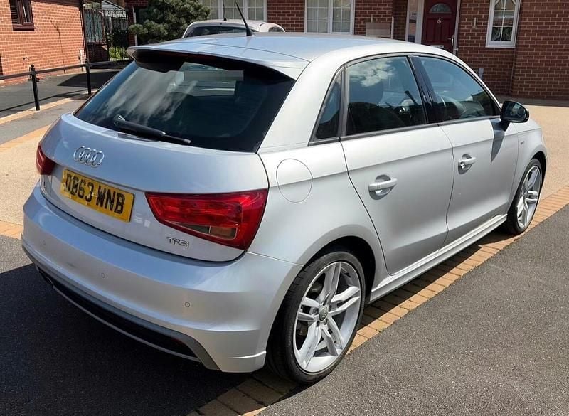 Used Audi A1 S-Line 2013 Silver Hatchback