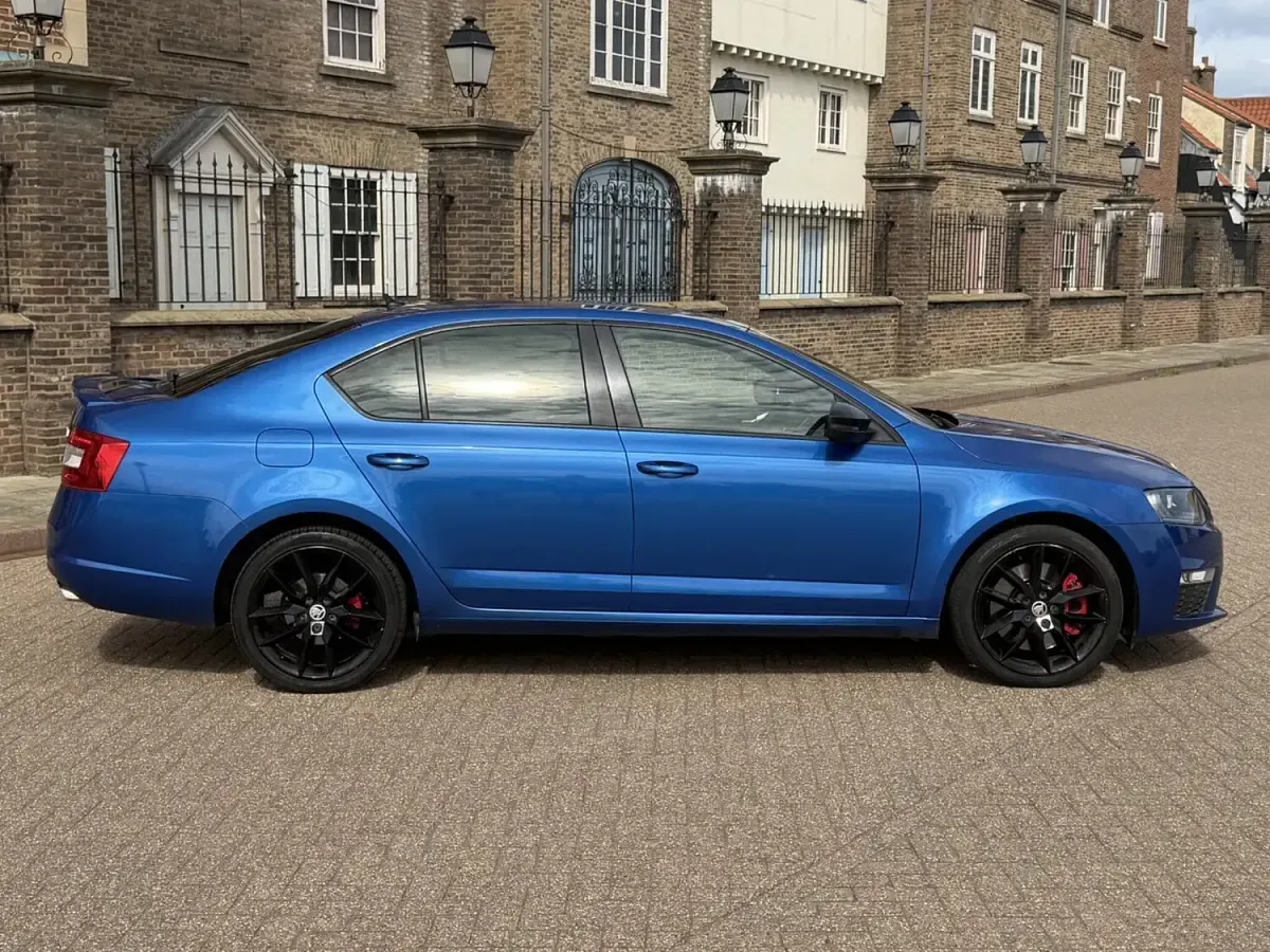 Used Skoda Octavia vRS 2014 Blue Estate