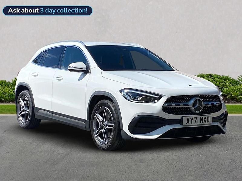 White Used 2021 Mercedes GLA220 AMG Line Premium SUV | £24,399 (Fair price) - Image 1/4