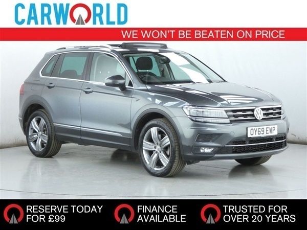 Grey Used 2019 VW Tiguan SEL SUV | £19,188 (Expensive) - Image 1/1