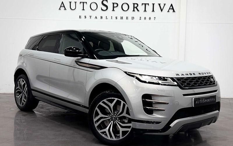 Used Land Rover Range Rover evoque First Edition 182 HP (133 kW) 2019 Silver SUV