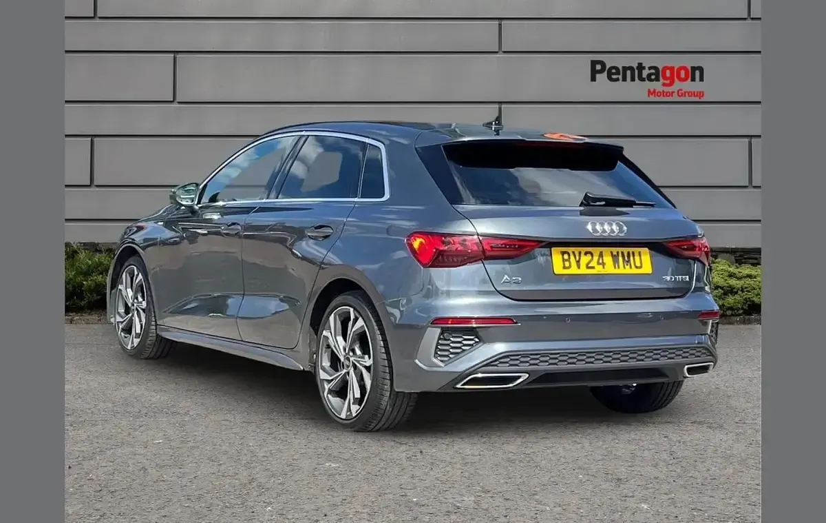 Used Audi A3 S-Line 108 HP (79 kW) 2024 Grey Hatchback