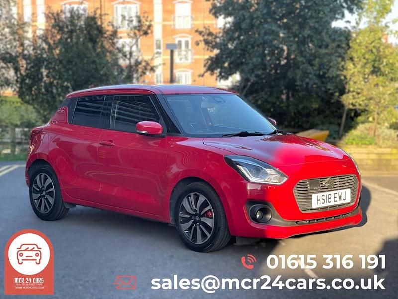 Used Suzuki Swift SZ5 2018 Red Hatchback