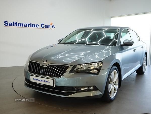 Grey Used 2017 Skoda Superb Business Line Hatchback | £9,990 (Good price) - Image 1/4