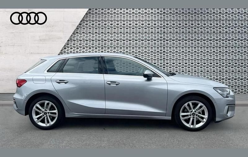 Used Audi A3 Sport 147 HP (108 kW) 2023 Silver Sedan