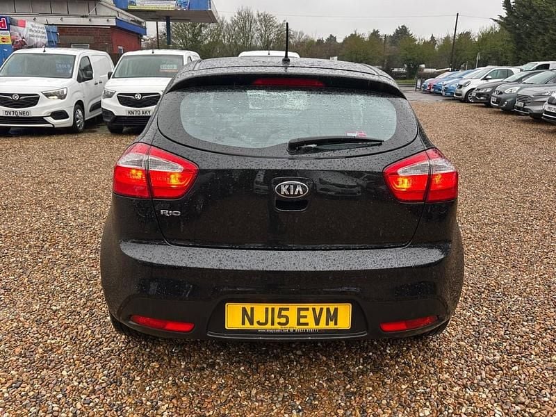 Used Kia Rio 2015 Black Hatchback