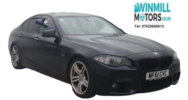 Black Used 2011 BMW 520 M Sport Sedan | £4,495 (Fair price) - Image 1/4