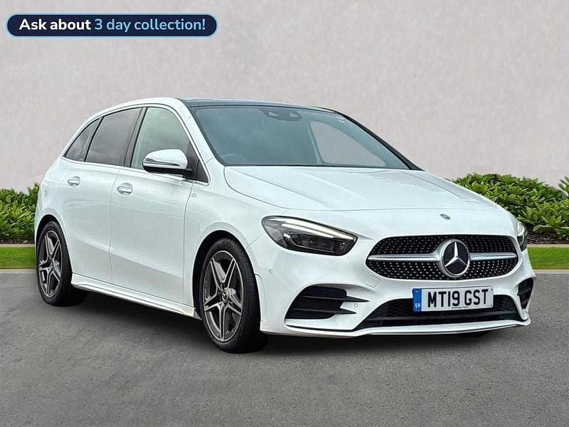White Used 2019 Mercedes B220 AMG Line Premium Plus MPV | £19,599 (Fair price) - Image 1/4