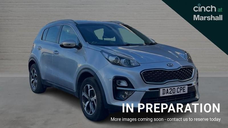 Silver Used 2020 Kia Sportage SUV | £14,097 (Good price) - Image 1/4