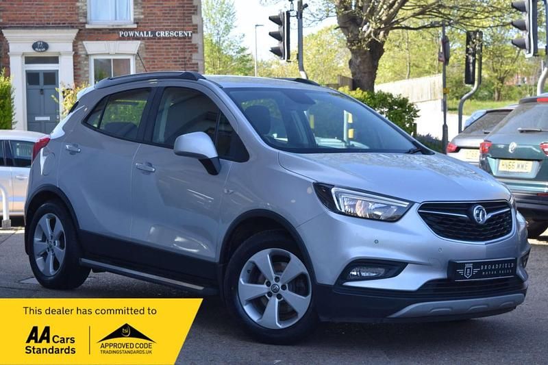 Used Vauxhall Mokka X Design Edition 136 HP (100 kW) 2017 Silver SUV