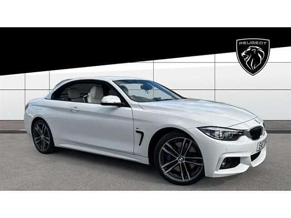 White Used 2017 BMW 435 M Sport Cabriolet | £21,727 (Fair price) - Image 1/4