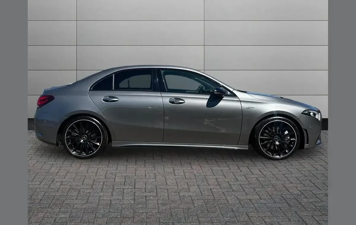 Used Mercedes A35 AMG Premium 301 HP (221 kW) 2019 Grey Sedan