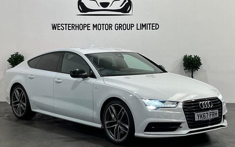 White Used 2018 Audi A7 Sportback Black Edition Hatchback | £18,000 (Super price) - Image 1/4
