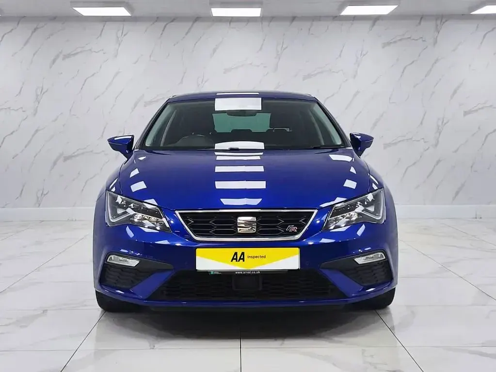 Used Seat Leon FR 150 HP (110 kW) 2020 Blue Hatchback