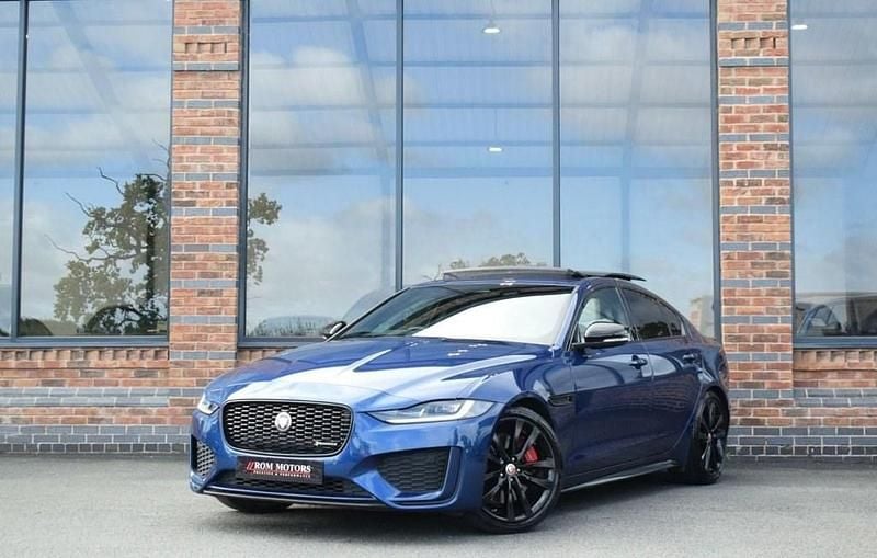 Blue Used 2023 Jaguar XE R-Dynamic Sedan | £29,999 - Image 1/4