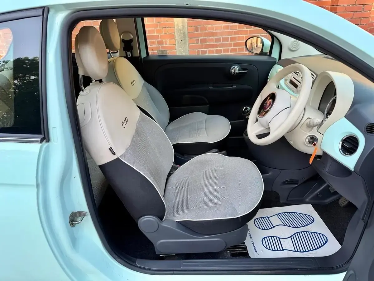 Used Fiat 500 Pop Star 69 HP (50 kW) 2015 Green Hatchback