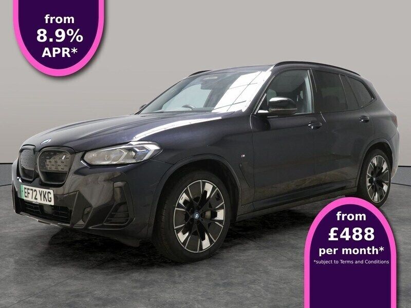 Black Used 2023 BMW iX3 M Sport SUV | £33,285 (Super price) - Image 1/3
