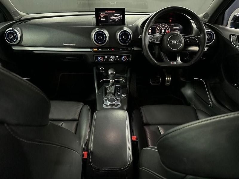 Used Audi S3 Black Edition 2018 Blue Sedan