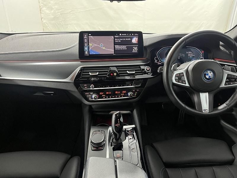 Used BMW 530e M Sport 288 HP (211 kW) 2022 Blue Sedan