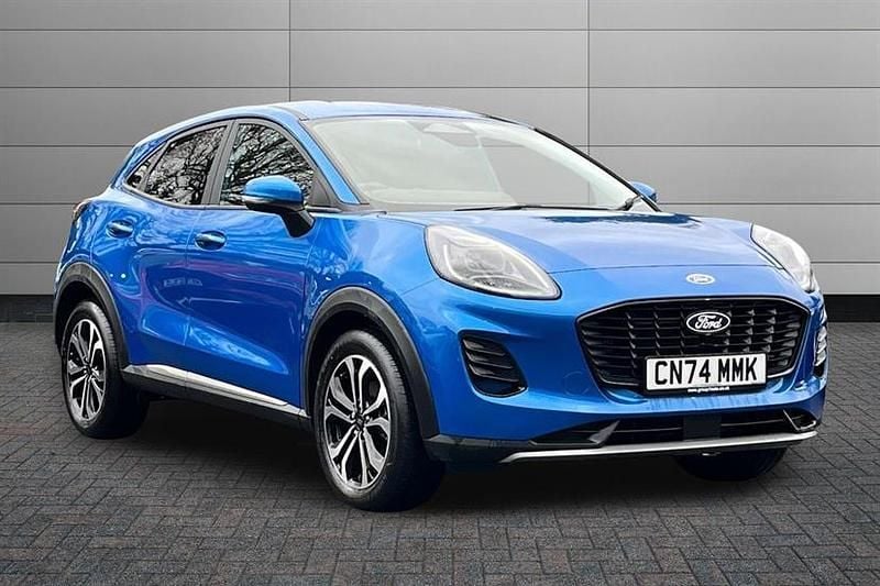 Used Ford Puma Titanium 125 HP (91 kW) 2024 Agate black Hatchback