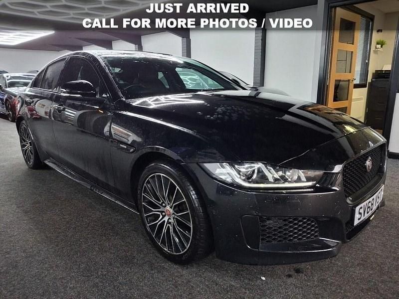 Black Used 2018 Jaguar XE S Sedan | £13,495 (Good price) - Image 1/4