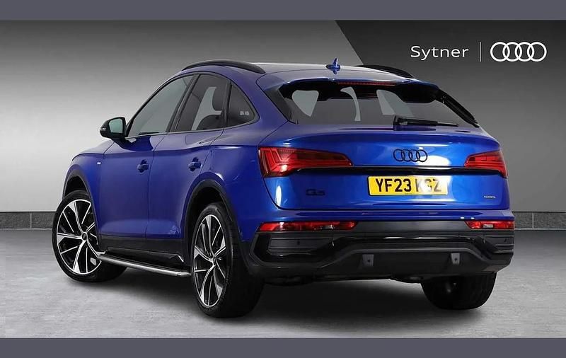 Used Audi Q5 Sportback Advanced 201 HP (147 kW) 2023 Blue SUV