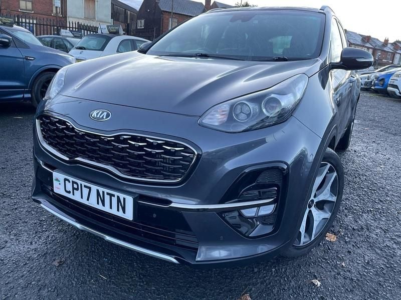 Silver Used 2017 Kia Sportage GT-Line SUV | £9,995 (Super price) - Image 1/4