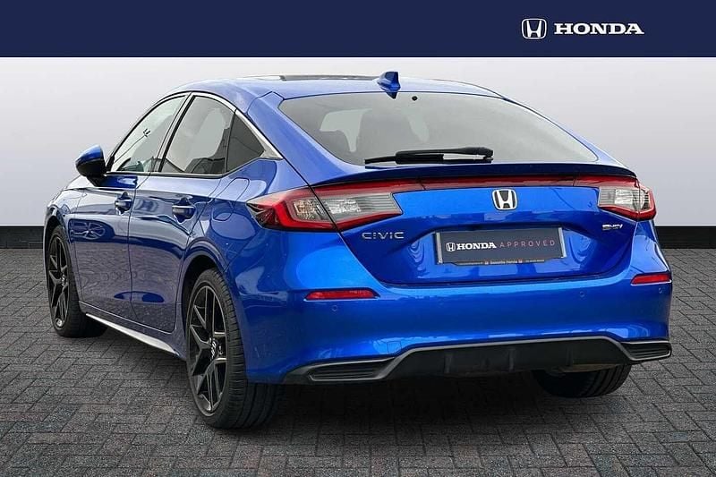 Used Honda Civic Advance 143 HP (105 kW) 2023 Blue Hatchback