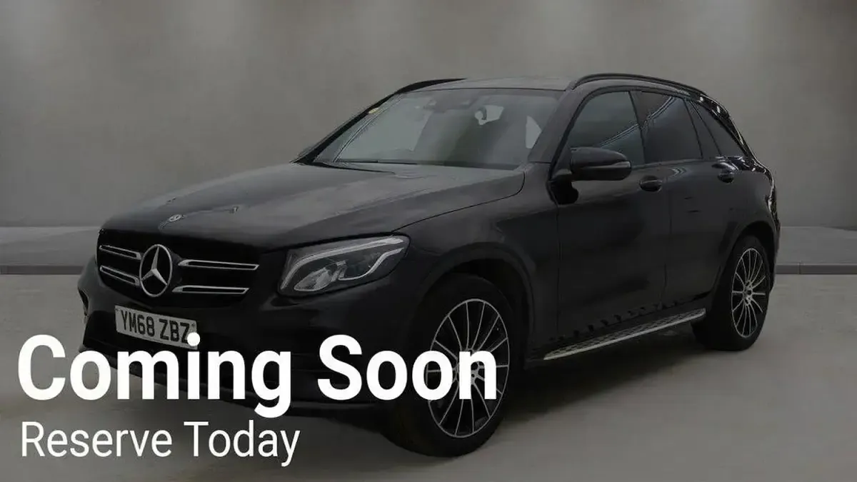 Used Mercedes GLC250 AMG line 2018 Black SUV