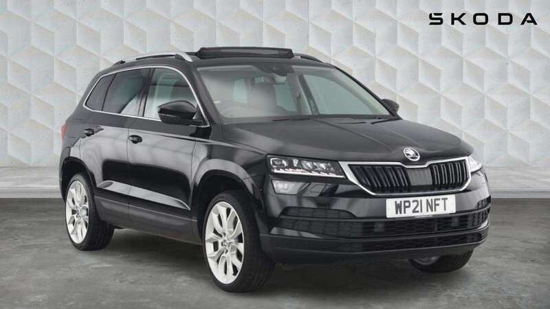 Black Used 2021 Skoda Karoq SUV | £18,948 (Fair price) - Image 1/4