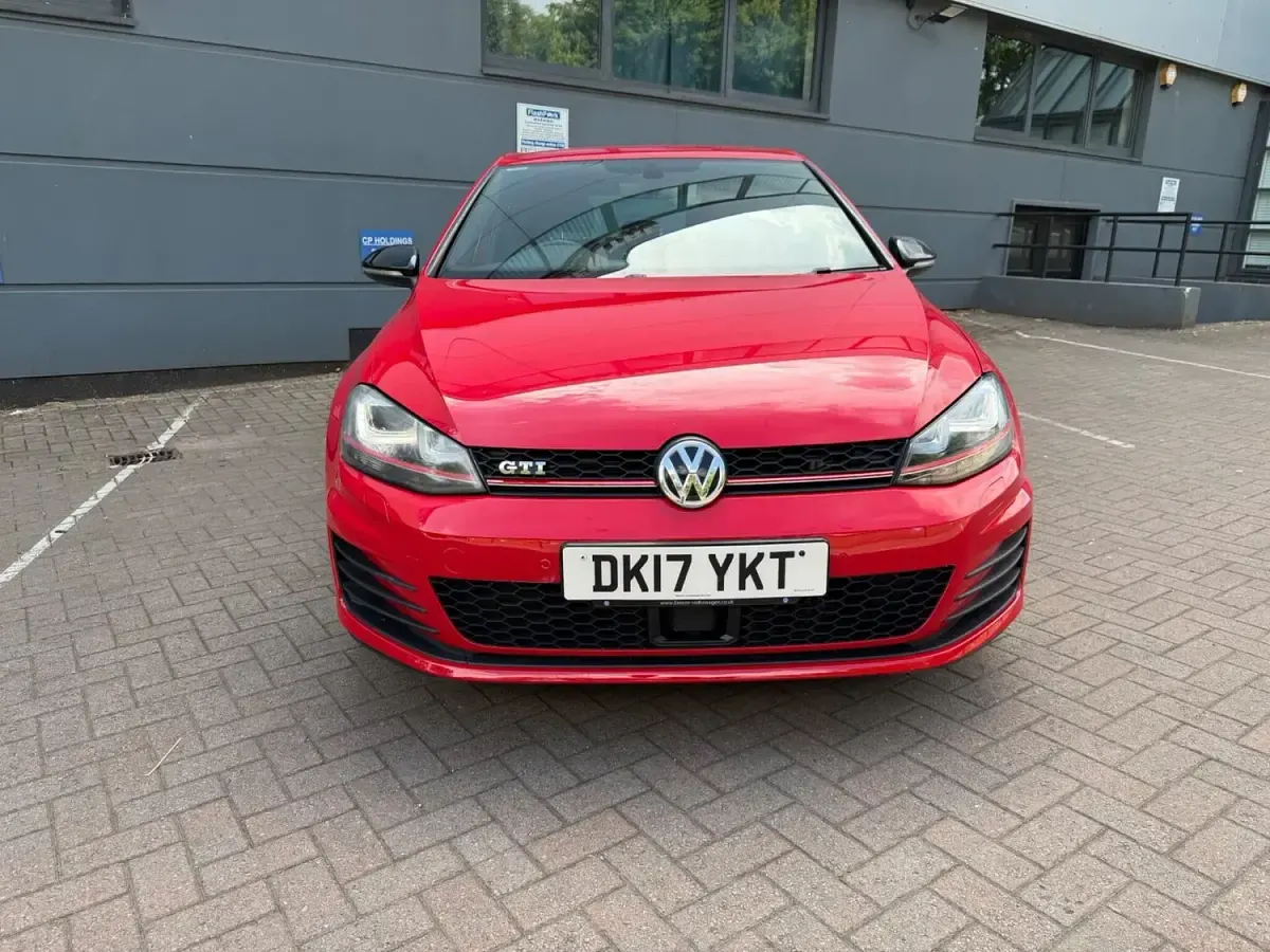 Used VW Golf VII GTI 2017 Red Hatchback