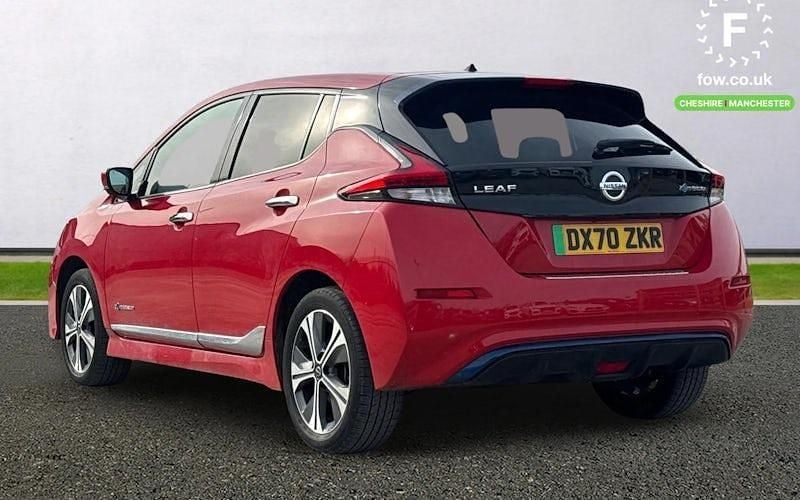 Used Nissan Leaf S 160 kW (218 HP) 2020 Red Hatchback
