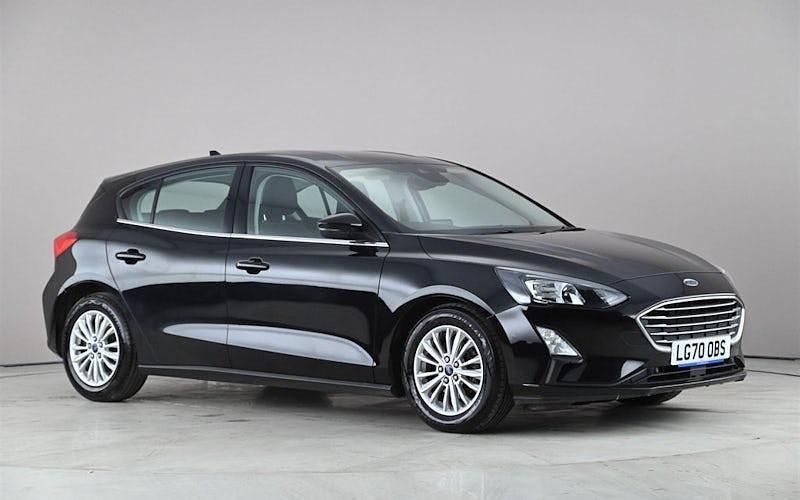 Used Ford Focus Titanium 120 HP (88 kW) 2020 Black Hatchback