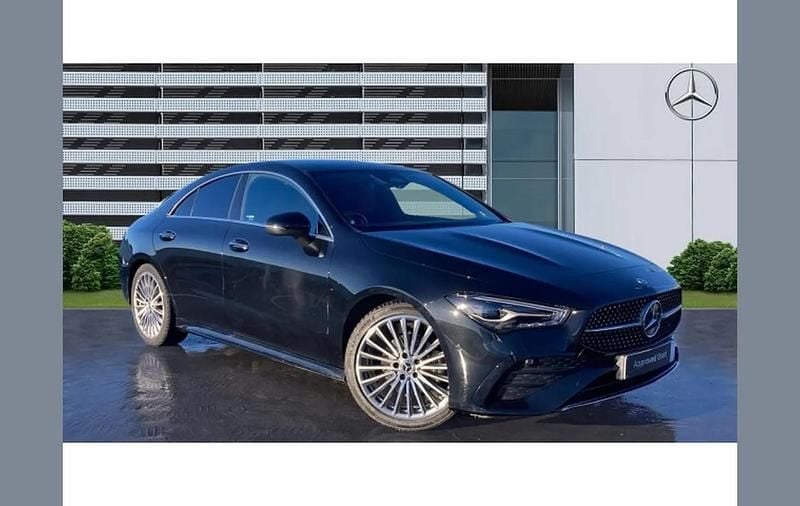 Black Used 2023 Mercedes CLA180 AMG Line Premium Sedan | £24,790 (Fair price) - Image 1/4