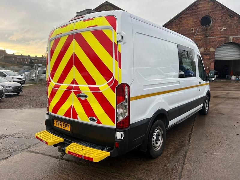 Used Ford Transit 130 HP (95 kW) 2021 White Van